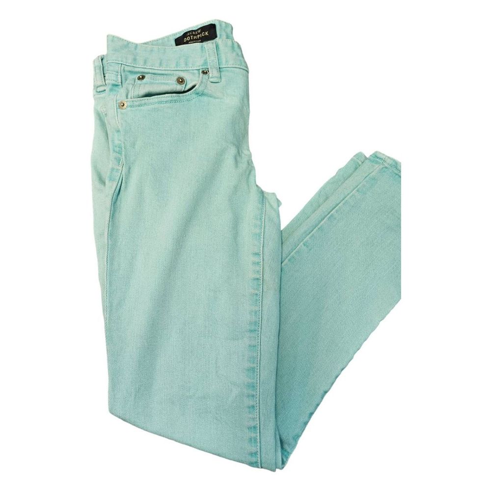 J. Crew Light Mint Cropped Women's Jeans